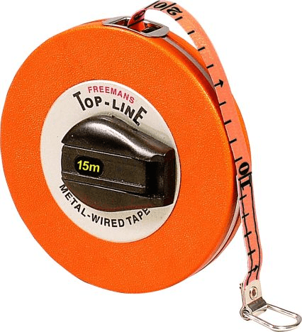 15m METAL WIRED TOP-LINE Measuring Tape