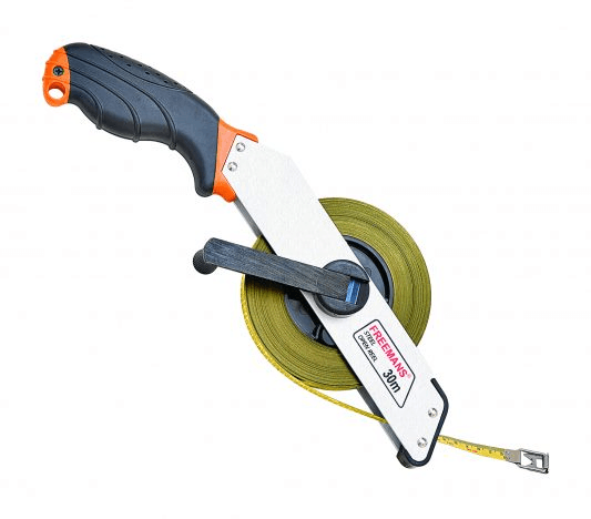 30m Steel Open Reel Measuring Tape