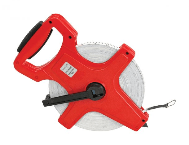 100m Open Reel Fibreglass Measuring Tape